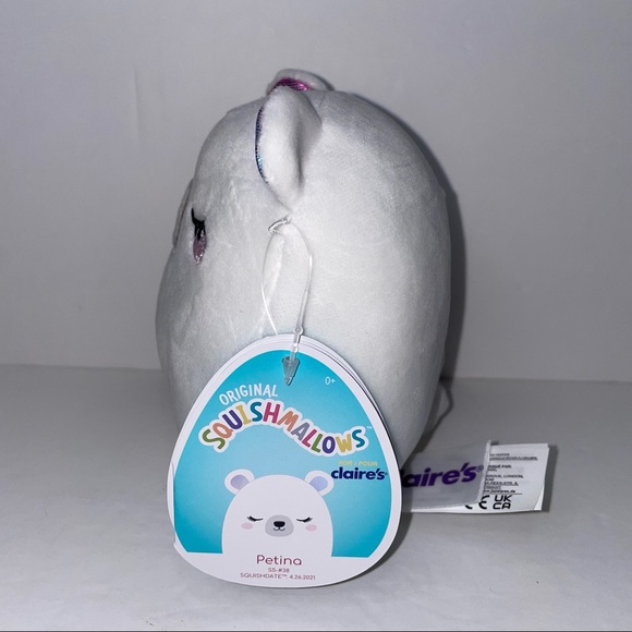 NWT Squishmallows Petina Polar Bear - Picture 3 of 6